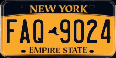 NY license plate FAQ9024