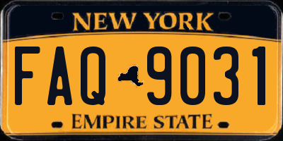 NY license plate FAQ9031