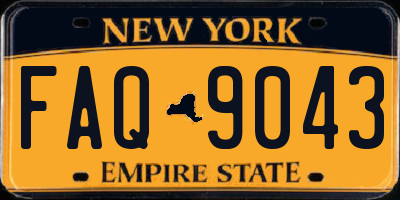 NY license plate FAQ9043