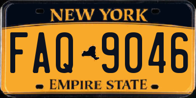 NY license plate FAQ9046