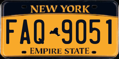 NY license plate FAQ9051