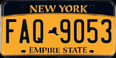 NY license plate FAQ9053