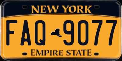 NY license plate FAQ9077