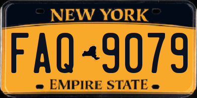 NY license plate FAQ9079