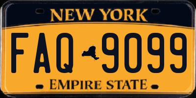 NY license plate FAQ9099