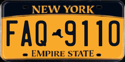 NY license plate FAQ9110