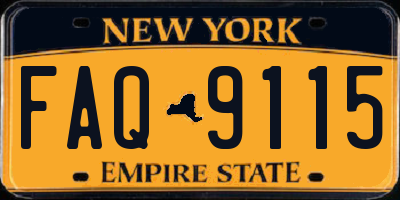 NY license plate FAQ9115