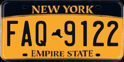 NY license plate FAQ9122
