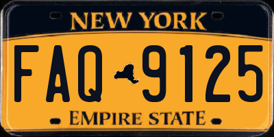 NY license plate FAQ9125