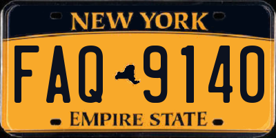 NY license plate FAQ9140