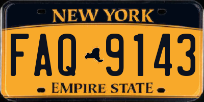 NY license plate FAQ9143