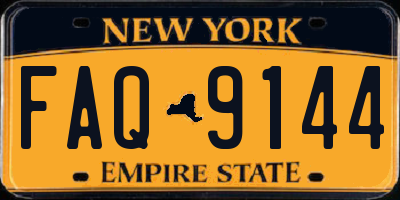 NY license plate FAQ9144