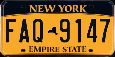 NY license plate FAQ9147