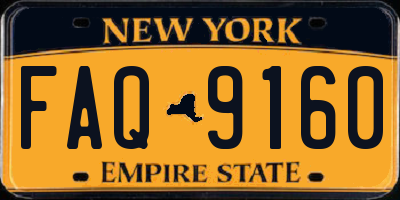 NY license plate FAQ9160
