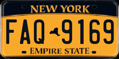 NY license plate FAQ9169