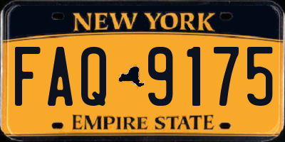 NY license plate FAQ9175