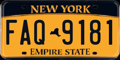 NY license plate FAQ9181