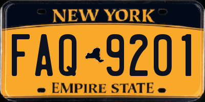 NY license plate FAQ9201