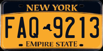NY license plate FAQ9213