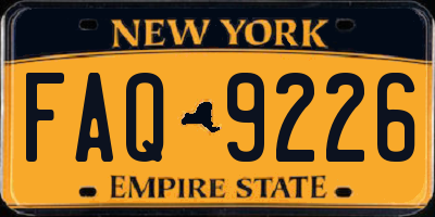 NY license plate FAQ9226