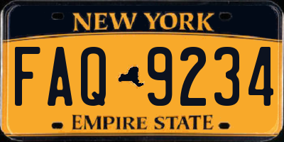 NY license plate FAQ9234