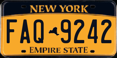 NY license plate FAQ9242