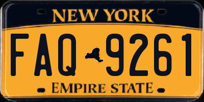 NY license plate FAQ9261