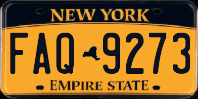 NY license plate FAQ9273