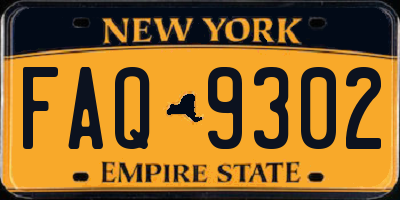 NY license plate FAQ9302