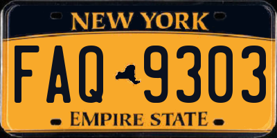 NY license plate FAQ9303