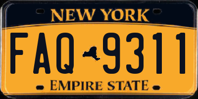 NY license plate FAQ9311