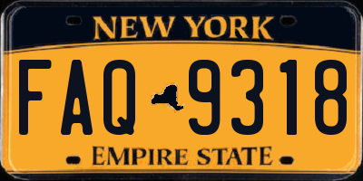 NY license plate FAQ9318