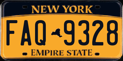 NY license plate FAQ9328