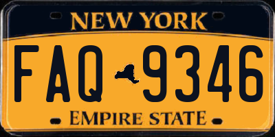NY license plate FAQ9346