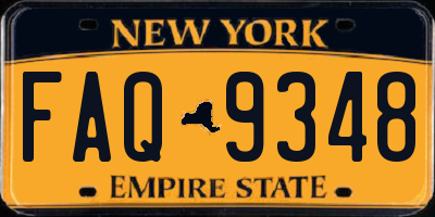NY license plate FAQ9348