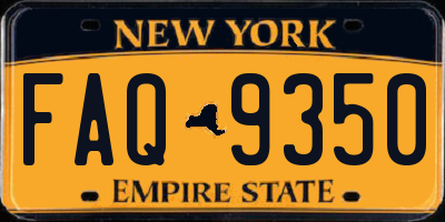 NY license plate FAQ9350