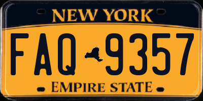 NY license plate FAQ9357