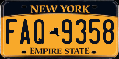 NY license plate FAQ9358