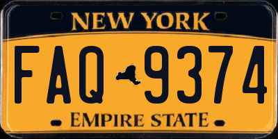 NY license plate FAQ9374
