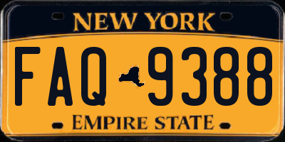 NY license plate FAQ9388