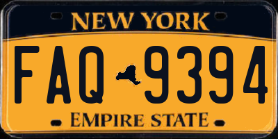 NY license plate FAQ9394