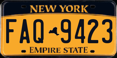 NY license plate FAQ9423