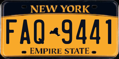 NY license plate FAQ9441