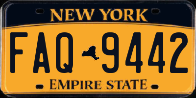 NY license plate FAQ9442