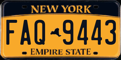 NY license plate FAQ9443