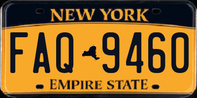 NY license plate FAQ9460