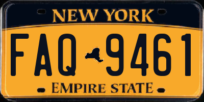 NY license plate FAQ9461