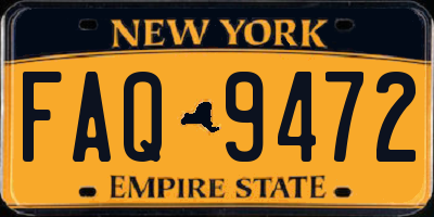 NY license plate FAQ9472