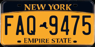 NY license plate FAQ9475