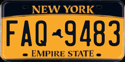 NY license plate FAQ9483